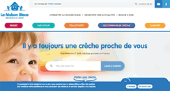 Desktop Screenshot of la-maison-bleue.fr