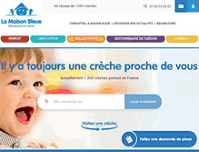 Tablet Screenshot of la-maison-bleue.fr